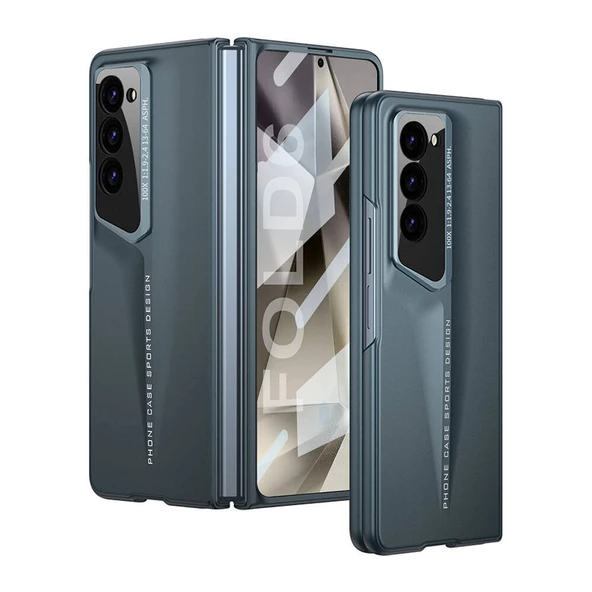 Samsung Galaxy Z Fold 6 Kılıf Ultra İnce Kamera Korumalı Sert Rubber Procase Kapak