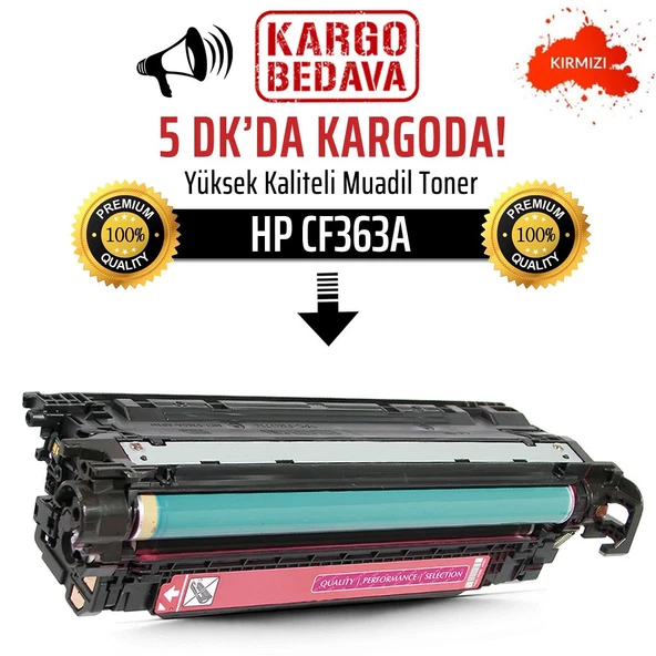 HP CF363A Kırmızı Muadil Toner /NP/508A/M552dn/M553n/M577dn/M577