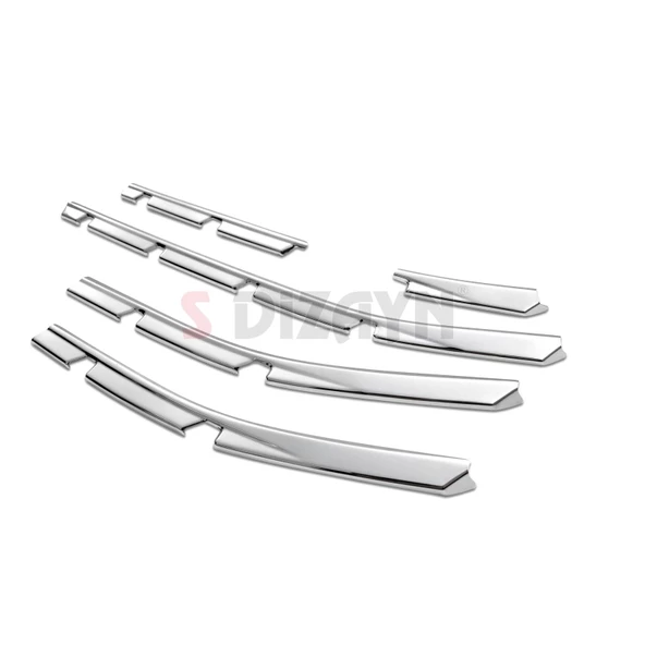 Renault Clio 5 Krom Ön Tampon Çıtası 10 Prç. 2019 2020 2021 2022 2023 - Resim 5