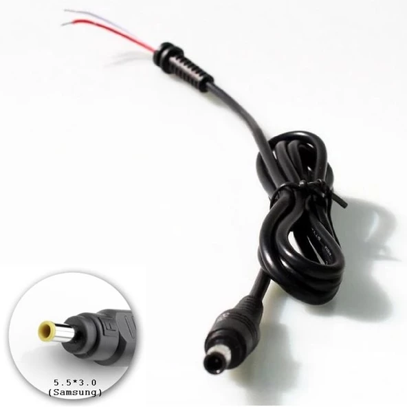 Samsung 5.5mm X 3.0mm Adaptör DC Kablo Ucu - 2