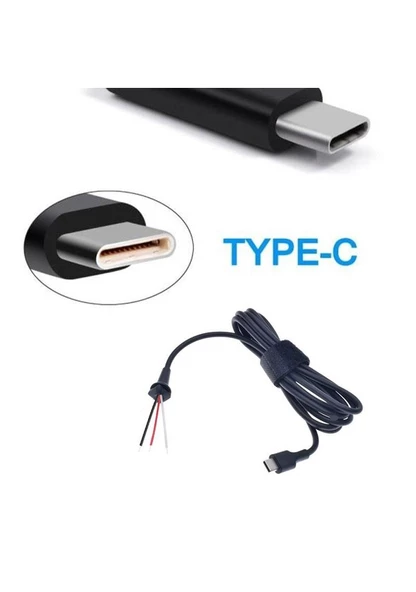 Type-C, USB-C Notebook Adaptörü Tamir Kablosu