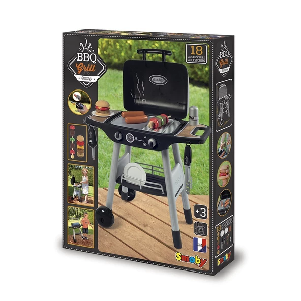 7600312001  Barbekü Izgara Masası -smoby