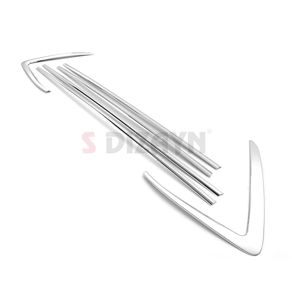 Skoda Kamiq Krom Cam Çıtası 6 Prç 2019 2020 2021 2022 2023 2024 2025 - Resim 2