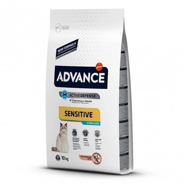 Advance Somonlu Kısırlaştırılmış Kedi Maması 10 Kg