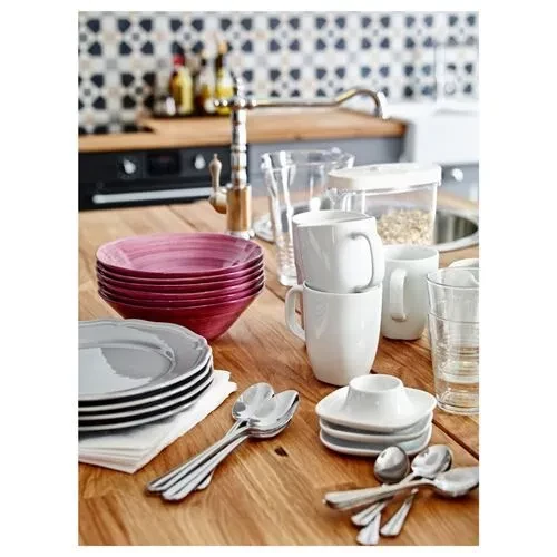 SUMUHOME VARDERA PORSELEN KUPA BEYAZ 30 CL - 4