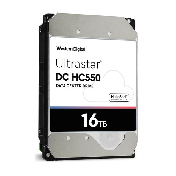 Wd 16Tb Ultrastar Dc Hc550 0F38462 512Mb 7200Rpm Sata-3 Data Center Diski