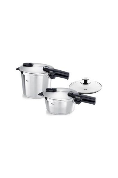 Fissler Vitaquick Premium Düdüklü Tencere 6lt + 3,5lt