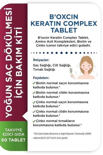 Bioxcin Forte Yoğun Bakım Kiti ( Tablet +şampuan + Serum ) - 2