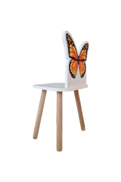 Çocuk Aktivite Sandalyesi Kebekli 4-12 Yaş (LİVA AHŞAP)