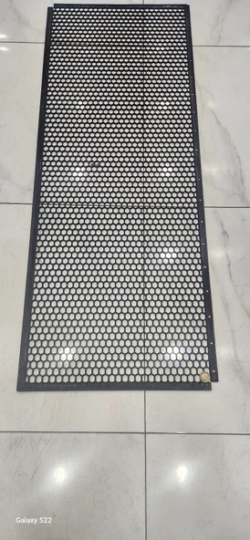Bal Peteği Abs Plastik Panjur Teli 130x50 cm Siyah - 4
