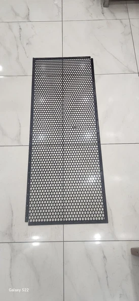 Bal Peteği Abs Plastik Panjur Teli 130x50 cm Siyah - 6