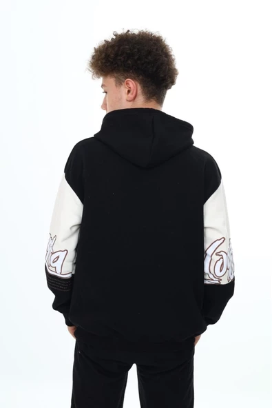 Erkek Çocuk Oversize Sweatshirt Hoodie Px7170.3 - 4