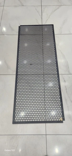 Bal Peteği Abs Plastik Panjur Teli 130x50 cm Siyah - 5