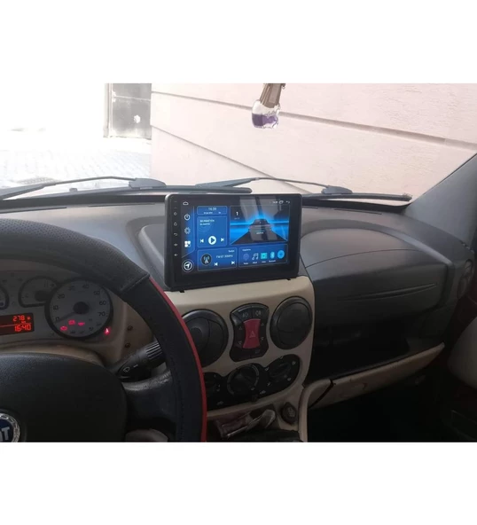 FOR-X Fiat Doblo 2000-2010 Arası-9''hd-Android 2gb RAM-32GB-WİFİ-KABLOSUZ Carplay-Fm-Mp3-Mp4-Bt-Hd Kameralı-Multimedya Teyp