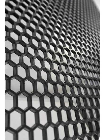 Bal Peteği Abs Plastik Panjur Teli 130x50 cm Siyah - 2
