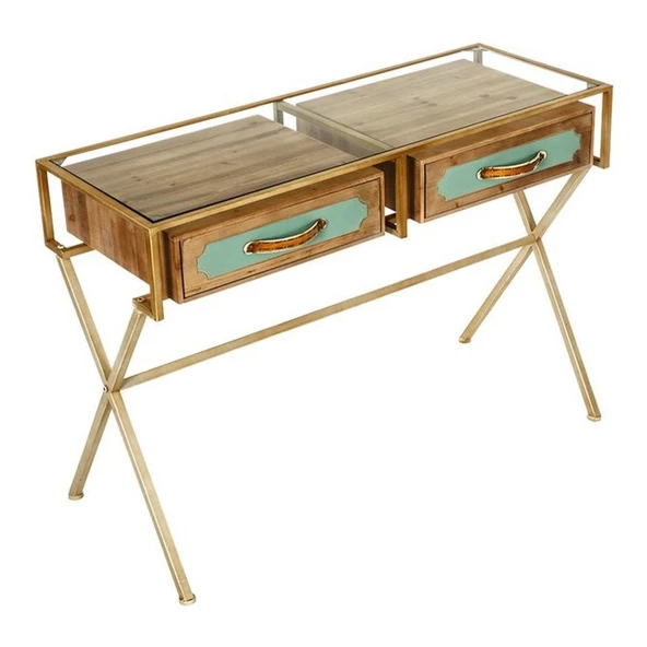 Vitale Vintage Renkli Ahşap Dresuar AK.GR0013 - 2