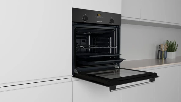 Profilo FRMA234S 66 lt Siyah Ankastre Fırın - 3