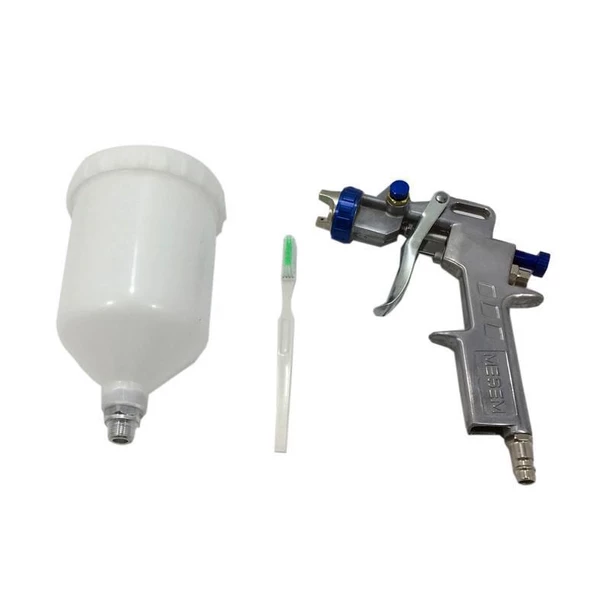 Meşem Boya Tabancası Havalı Üstten Depolu 1.3 MM Basınç Ayarlı S990 - Resim 2