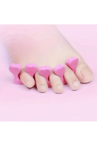 TİNEKE Parmak Ayırıcı Sünger Manikür Pedikür Aparatı 5 ADET - 5