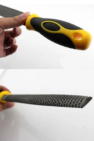 Ağaç Törpü Saplı Balık Sırtı 8 MM 30 CM - Resim 2