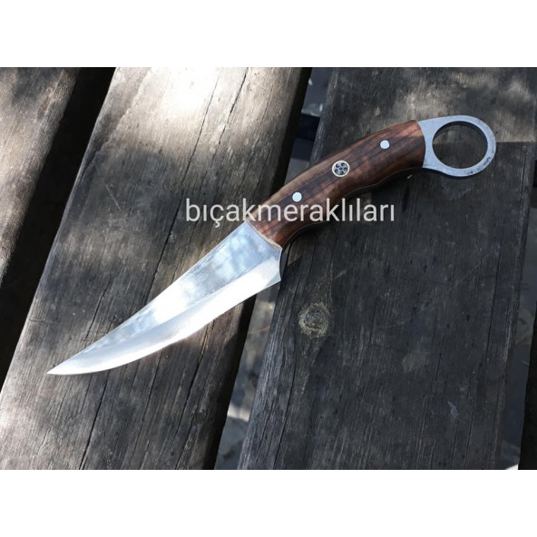 Özel İmalat El İşçiliği Av Bıçağı 25cm Toplam Uzunluk - 2