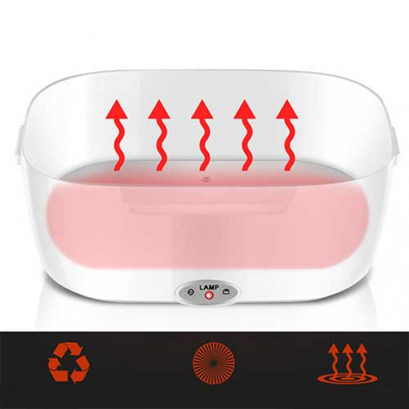 LUNCH BOX Taşınabilir Elektrik Öğle Yemeği Kutusu Yemek Isıtıcı Pirinç Konteyner Ev Araba Için Isıtma - 3
