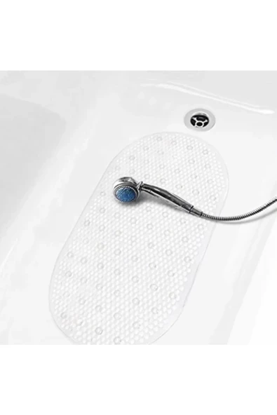 Banyo Küvet Duşakabin Kaydırmaz Vantuzlu Paspas 40x70 cm   -KE06 - 2