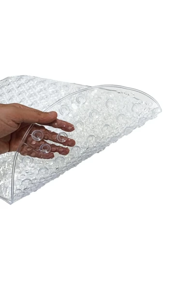 Banyo Küvet Duşakabin Kaydırmaz Vantuzlu Paspas 40x70 cm   -KE06
