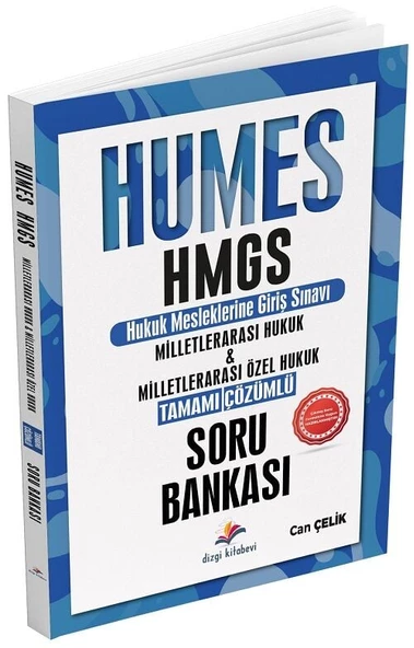 Dizgi Kitap HUMES HMGS Milletlerarası Hukuk, Milletlerarası Özel Hukuk Soru Bankası Çözümlü