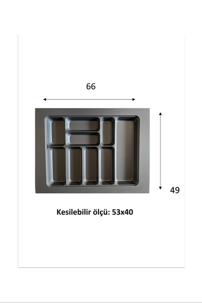66x49 Eco Lüks Modüler Kaşıklık   -20356