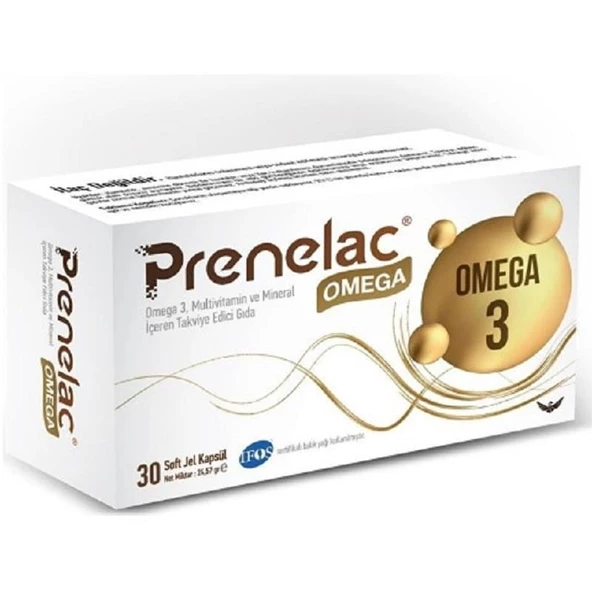 Prenelac Omega 30 Soft Jel Kapsül ürün görseli
