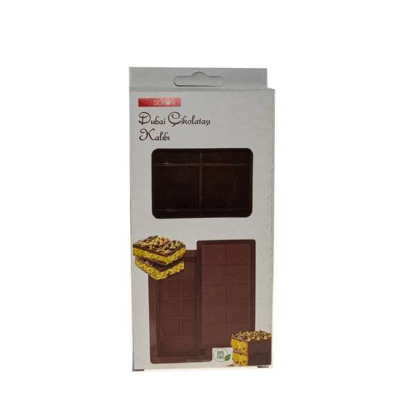 Dubai Çikolatası Kalıbı Slikon Kalıp Çokolata Kalıbı - 2
