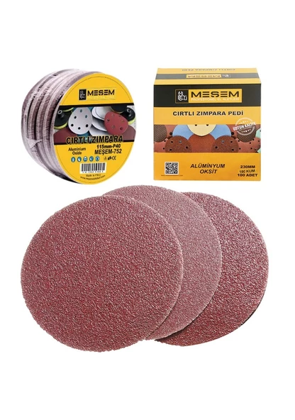 Meşem Cırt Zımpara 115x80 MEŞEM-754 - 10 ADET ürün görseli