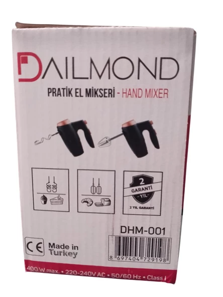 DAILMOND PRATİK EL MİKSERİ - 3
