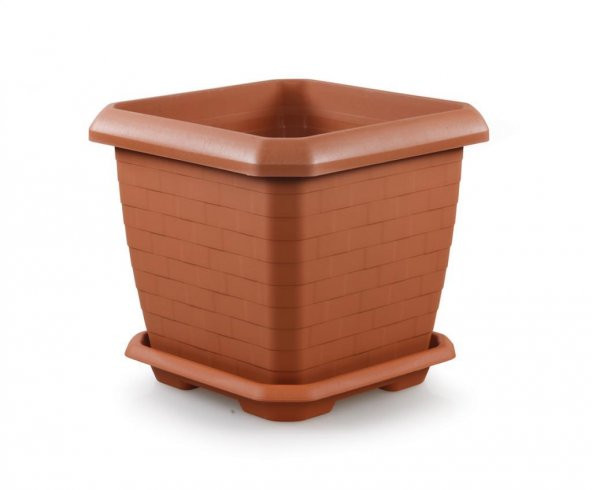Omnipazar SO-HK05 Hisar Kare Tabaklı Saksı 74,3 lt No 5 - 3