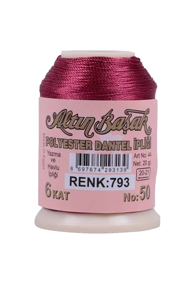 3 Adet Altınbaşak Oya ve Dantel İpi 20 gr -    - No: 793 - 3