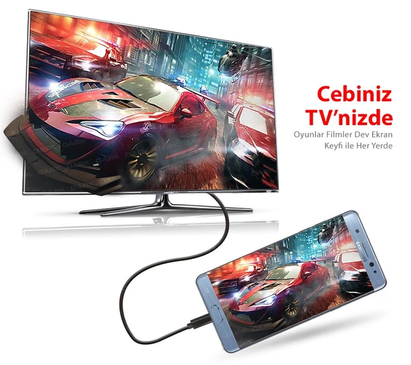 Afila Q-THD Type-C to Display Port 4K 60HZ 2 METRE KABLO (2mt) - 3