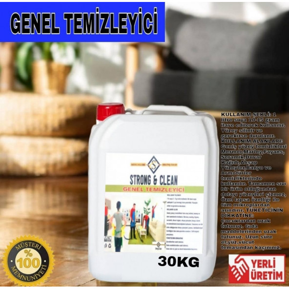 Genel Temizleyici 30kg - 2