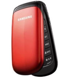 samsung  3570-kapaklı --kırmızı