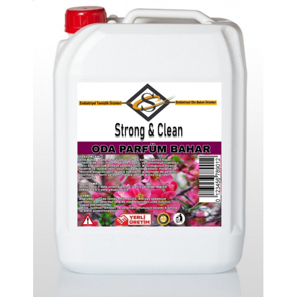 Oda Parfüm Bahar Kokulu 5kg