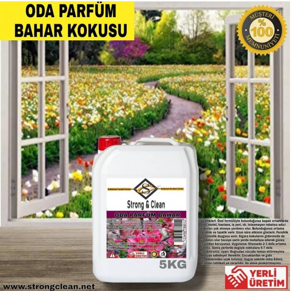 Oda Parfüm Bahar Kokulu 5kg - 2