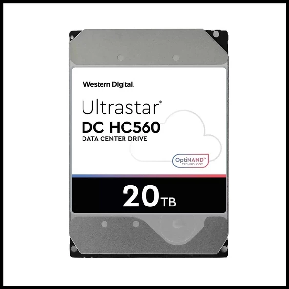 Wd Ultrastar, Wuh722020ble6l4, 3.5", 20tb, 512mb, 7200 Rpm, 7/24 Enterprise, Data Center-güvenlik-nas-server, Hdd (