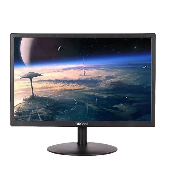 3dcool 3D-19LXAE 19" inç Fullhd 1080P HDMI VGA Av USB Vesa Hoparlörlü Monitör