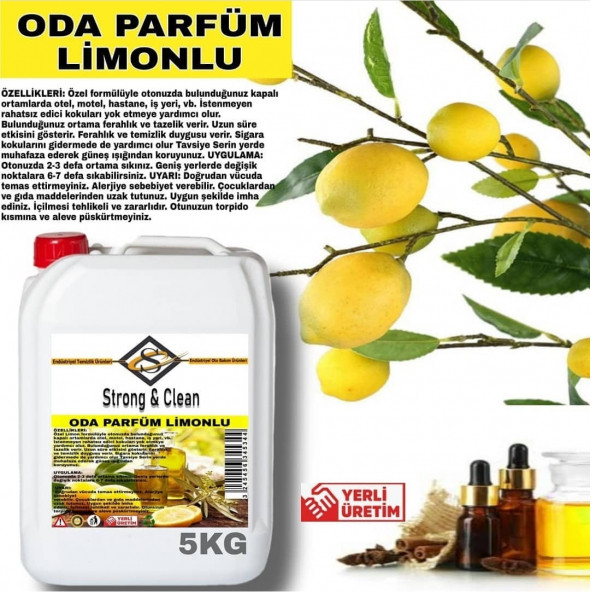Oda Parfüm Limon Kokulu 5KG