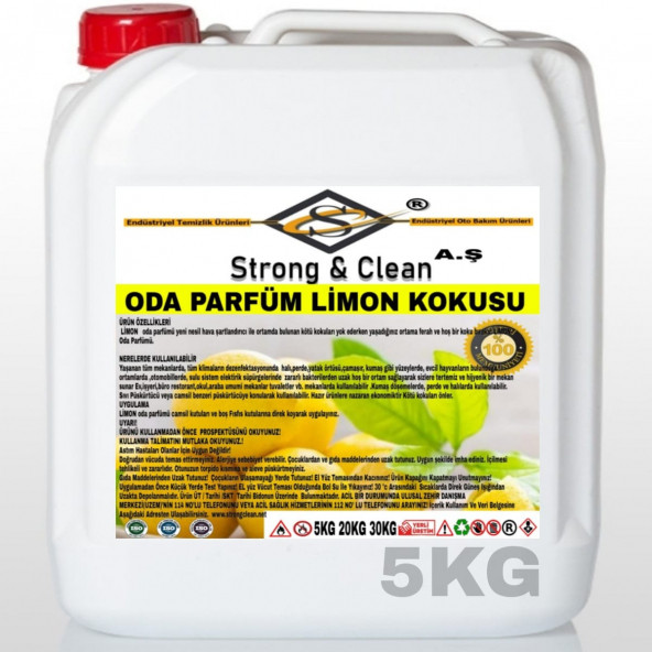 Oda Parfüm Limon Kokulu 5KG