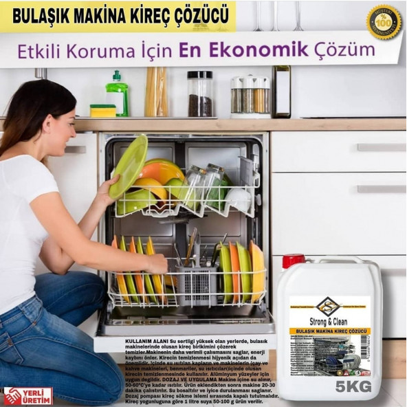 Bulaşık Makine Kireç Çözücü 5KG - 2