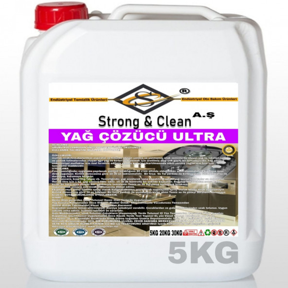 Yağ Çöz Ultra 5KG