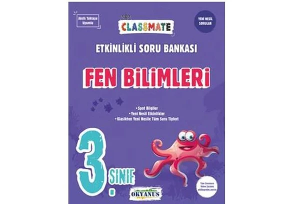 3. Sınıf Classmate Fen Bilimleri Etkinlikli Soru