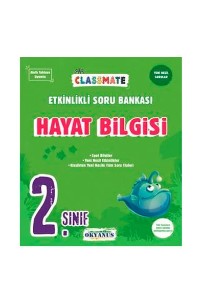 2. Sınıf Classmate Hayat Bilgisi Etkinlikli Soru