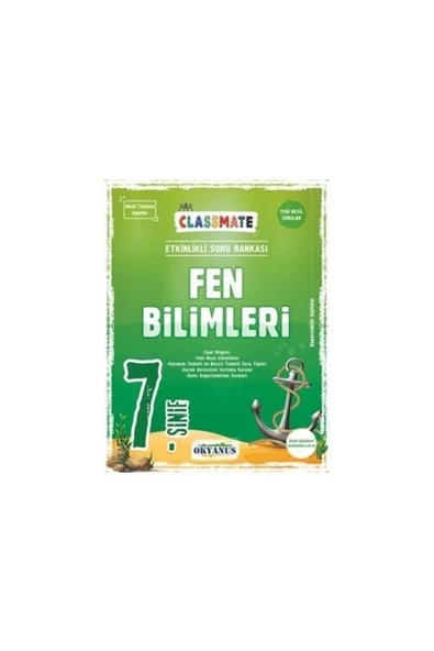 Okyanus Yayınları 7. Sınıf Classmate Fen Bilimleri Soru Bankası